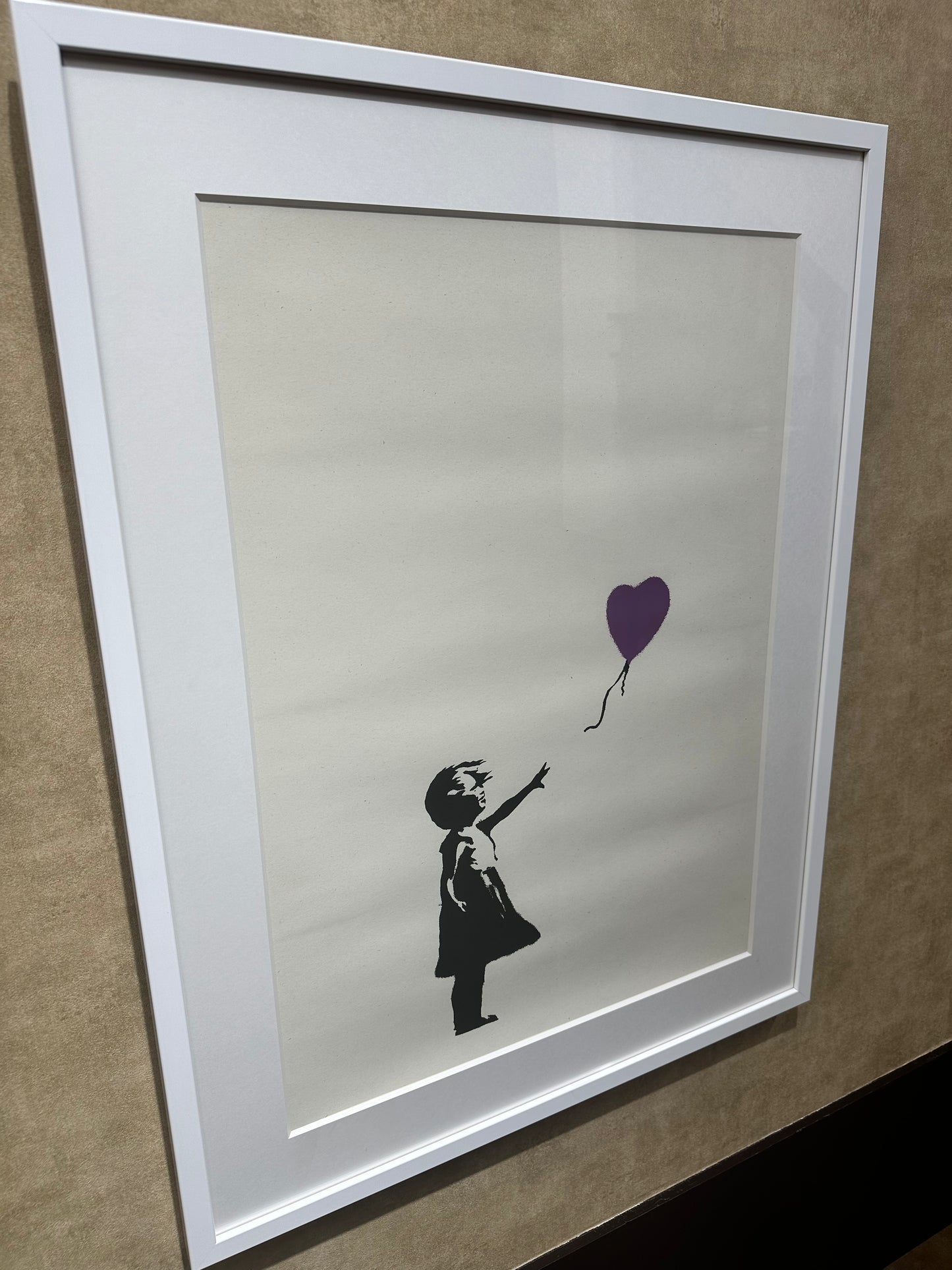 GIRL WITH BALLOON(purple) 風船と少女