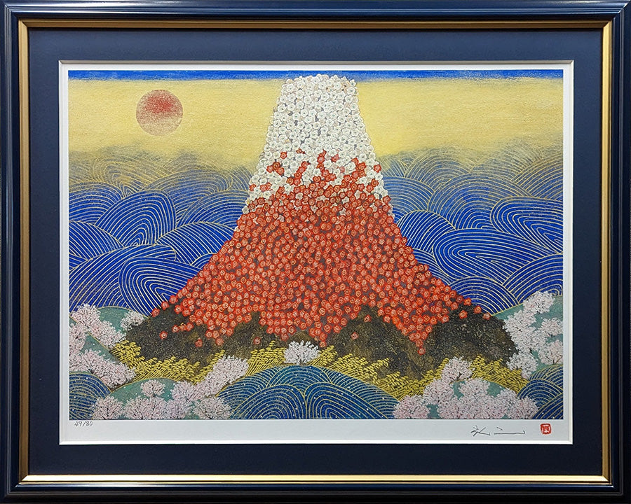 日本の祈り-平安- 富士山に献花 – アート・プロジェクト